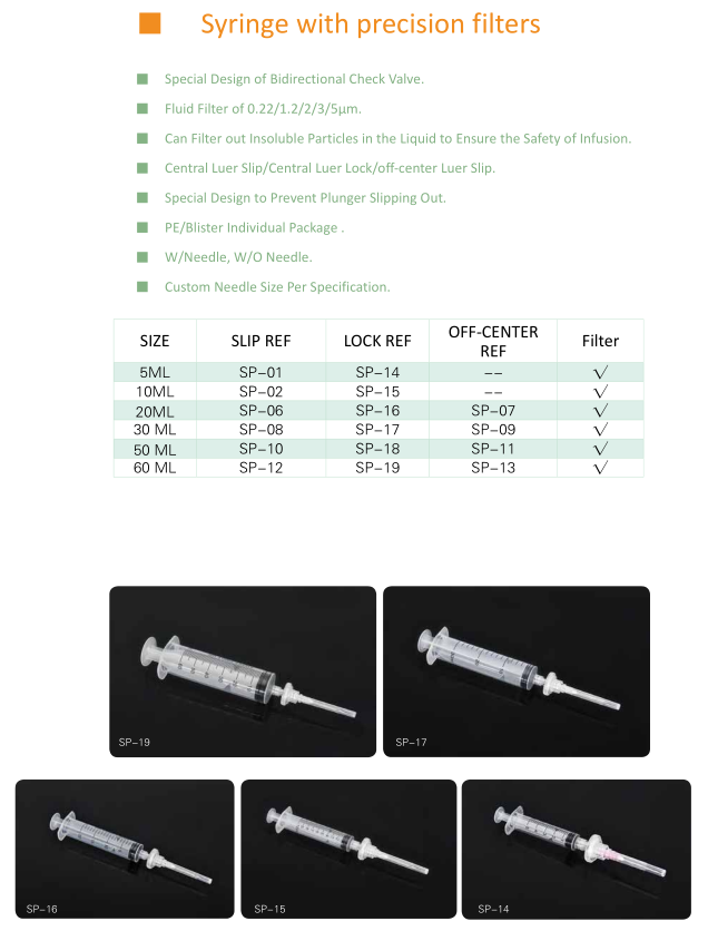 Эмнэлэг нь 3 хэсэг нэг удаагийн хуванцар тариурыг ашиглана уу 0.5ml Syringe 0.5мл 1мл LURE-ийн түгжээг ашиглан CE FDA